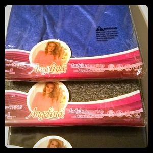 New Lot of 3 Angelina Thermal Tops Size Large